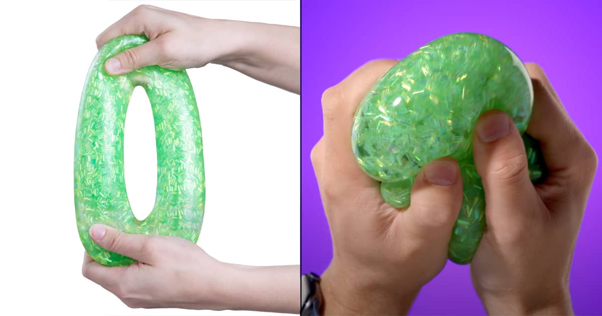 Bingsu Ringz Crunchy RingShaped Stress Ball The Green Head