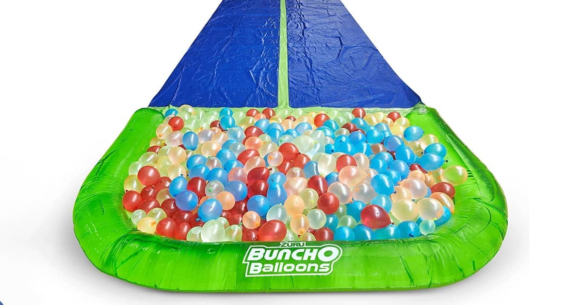 Bunch O Balloons Water Slide Wipeout The Green Head