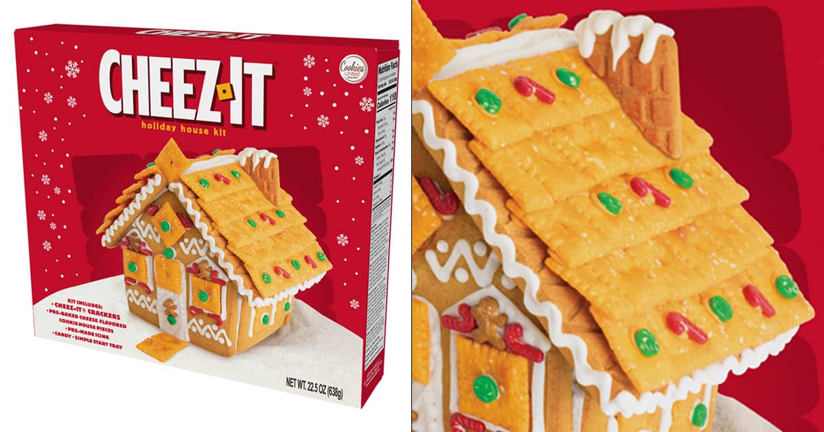 Cheez-It Holiday House Kit | The Green Head