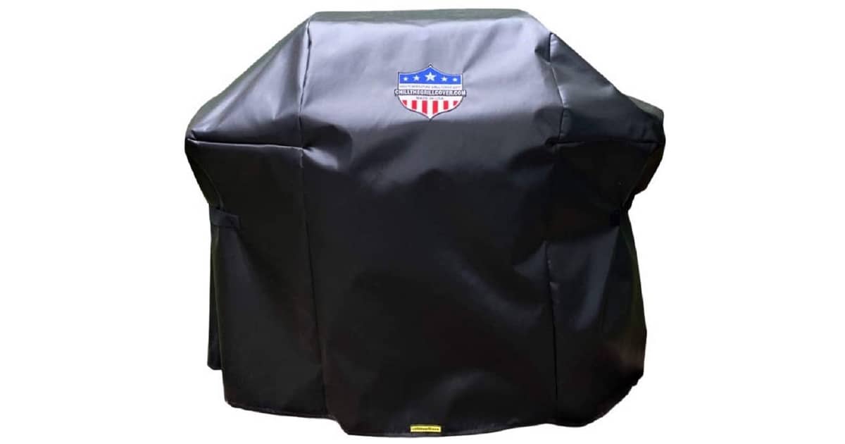 Chill The Grill High Temperature SiliconeCoated Grill Cover The