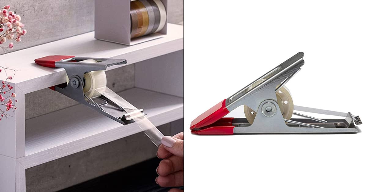 Clamp Tape OneHanded, ClampOn Tape Dispenser The Green Head