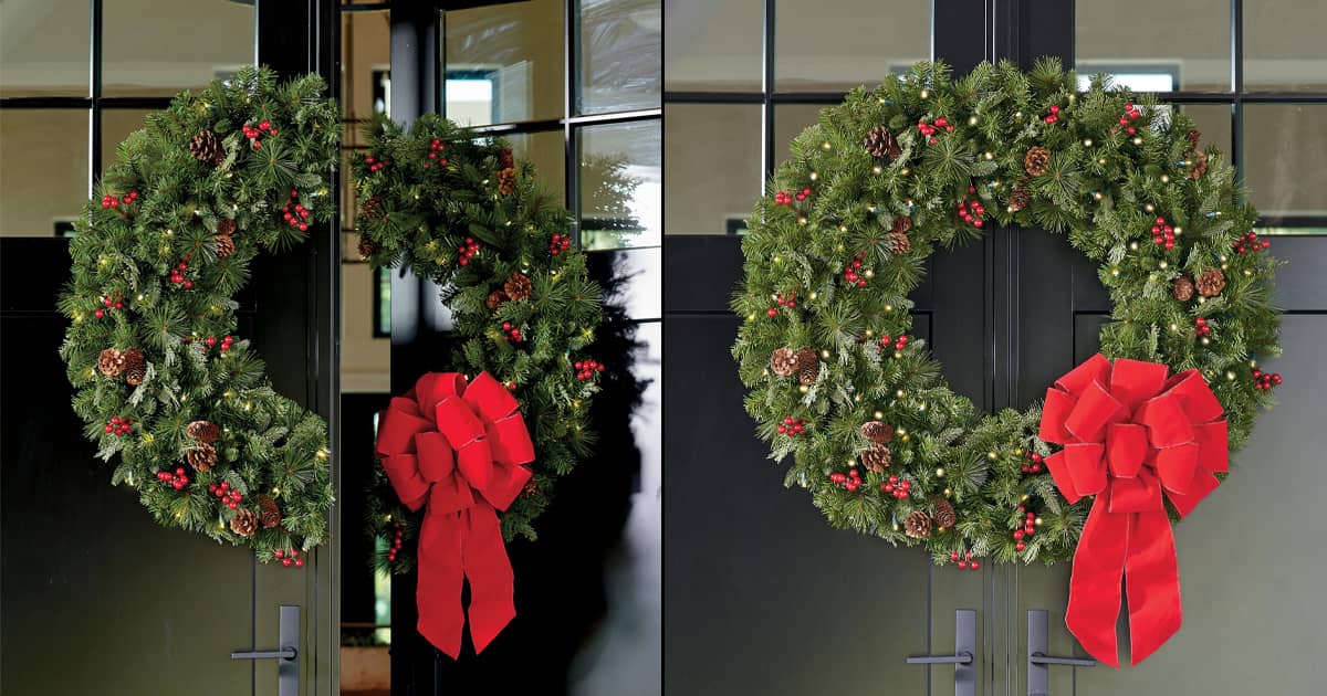 Double Door Wreath The Green Head