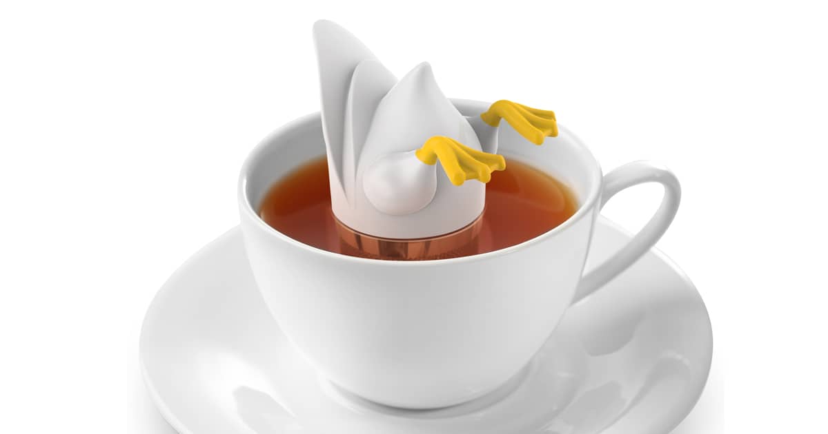 Duck Tea Infuser The Green Head