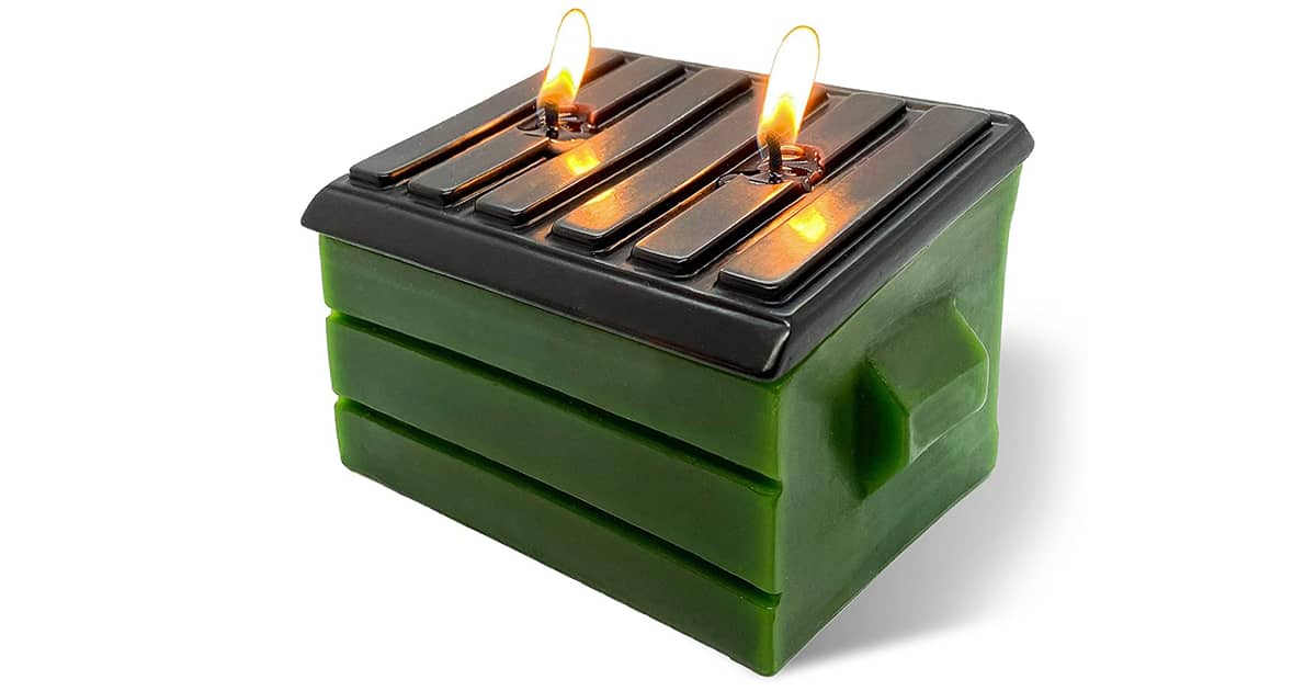Dumpster Fire Candle The Green Head