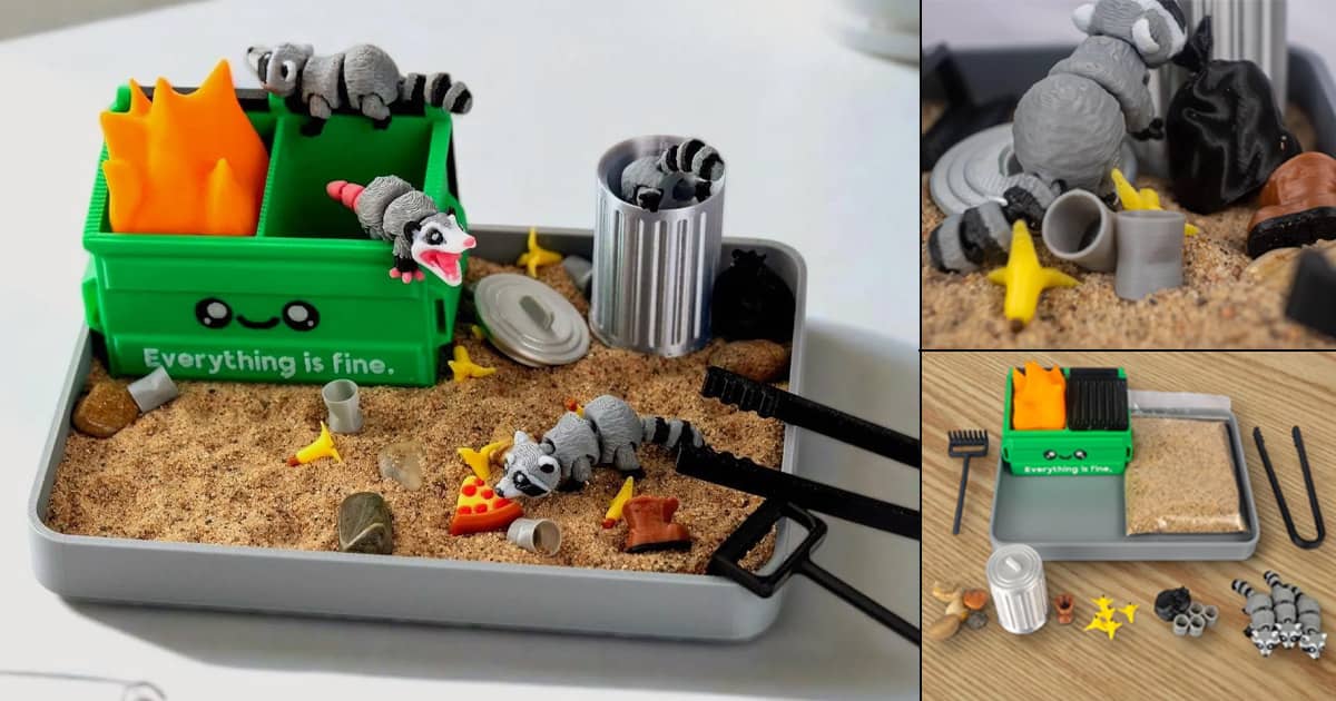 Dumpster Fire Zen Garden | The Green Head