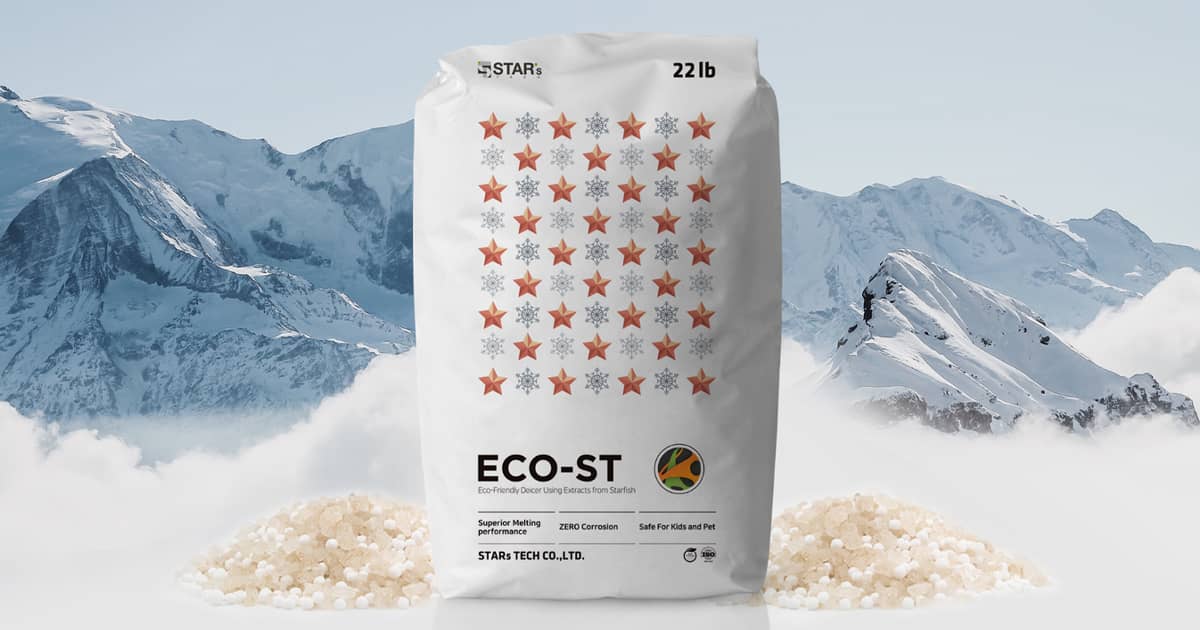 ECOST EcoFriendly DeIcer Made From Starfish Extracts The Green Head