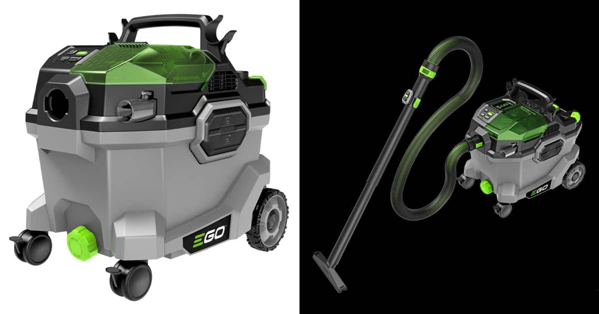 EGO POWER+ Cordless Wet/Dry Shop Vacuum The Green Head