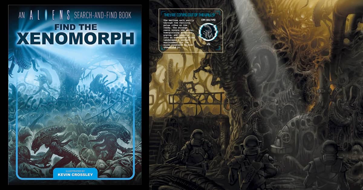 Find the Xenomorph An ALIENS SearchandFind Puzzle Book The Green Head