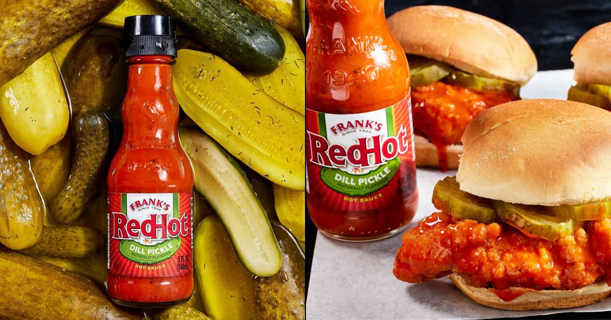 Frank's RedHot Dill Pickle Hot Sauce The Green Head
