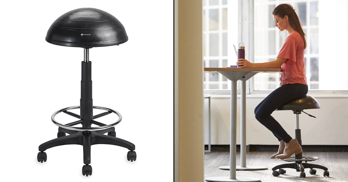 Gaiam high rise balance ball stool Clearance