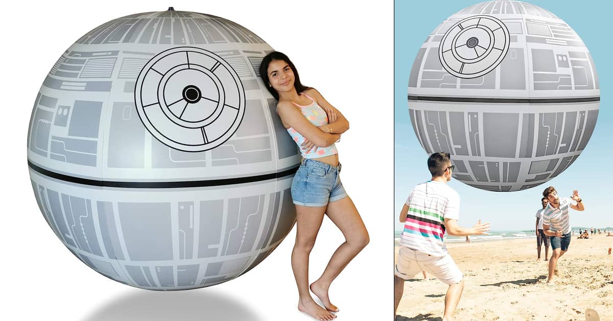 Gigantic Death Star Beach Ball 6 Feet! The Green Head