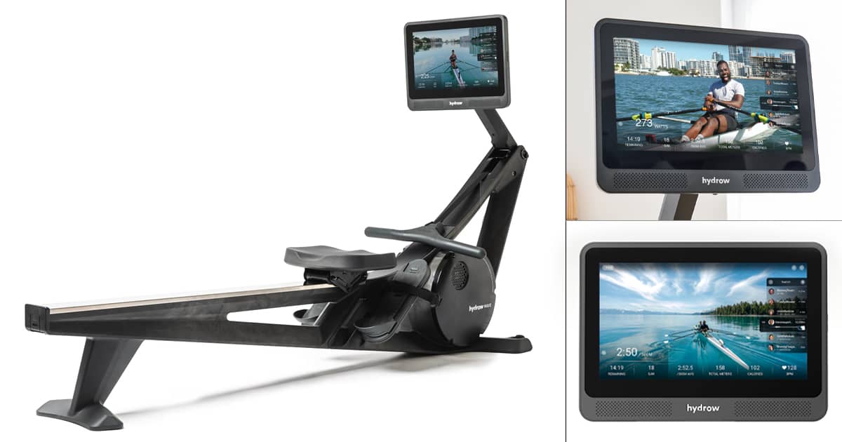 Hydrow Wave Immersive Rowing Machine - Feels Like Rowing on Water | The ...