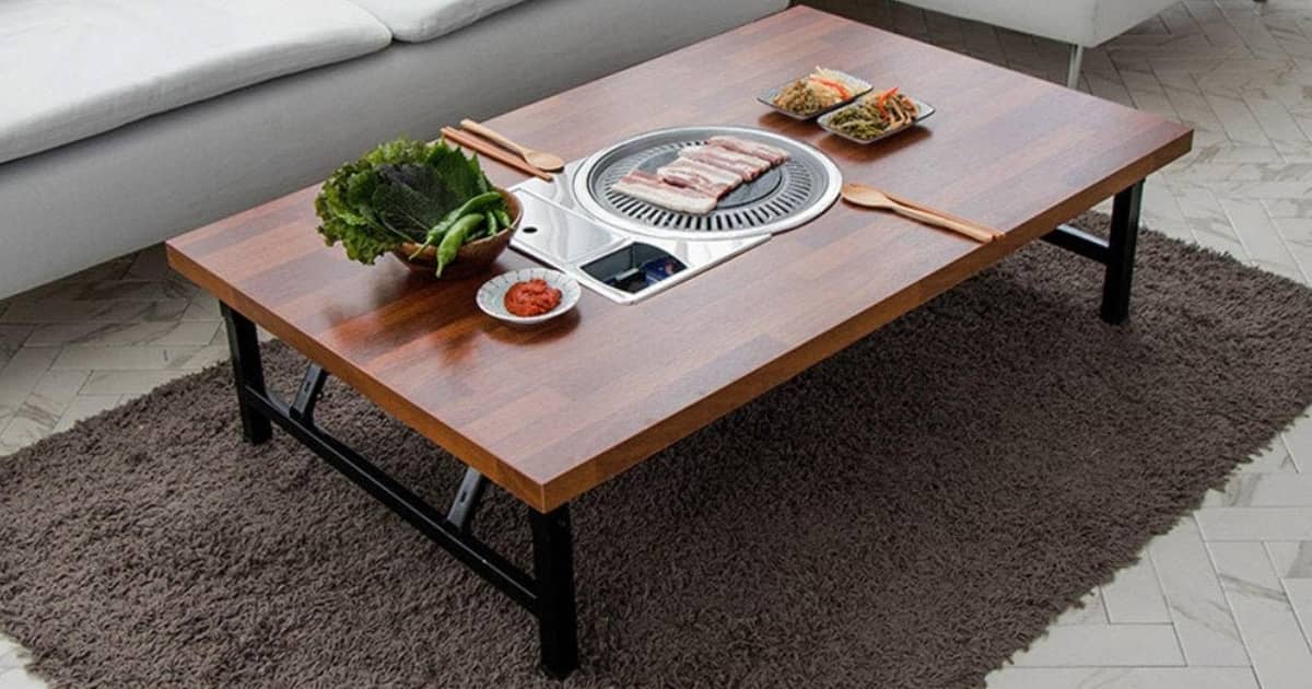 Korean BBQ Coffee Table The Green Head