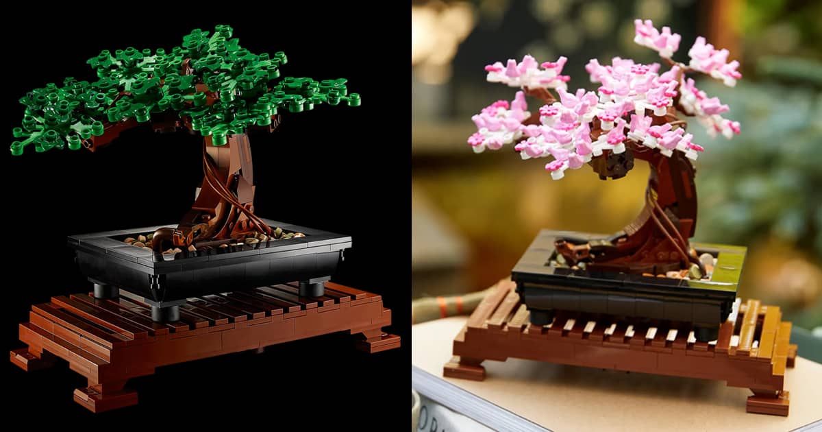 LEGO Bonsai Tree 878 Pieces! The Green Head