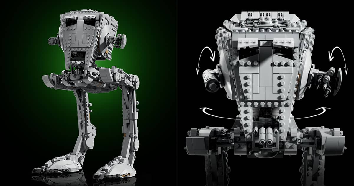 LEGO Star Wars AT-ST Imperial Scout Walker - 1,513 Pieces! | The