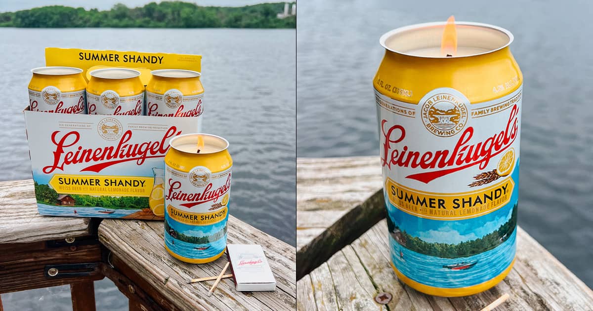 leinenkugel summer shandy patio umbrella LEINIES Leinenkugel's 'Canoebicle' Takes Remote Work