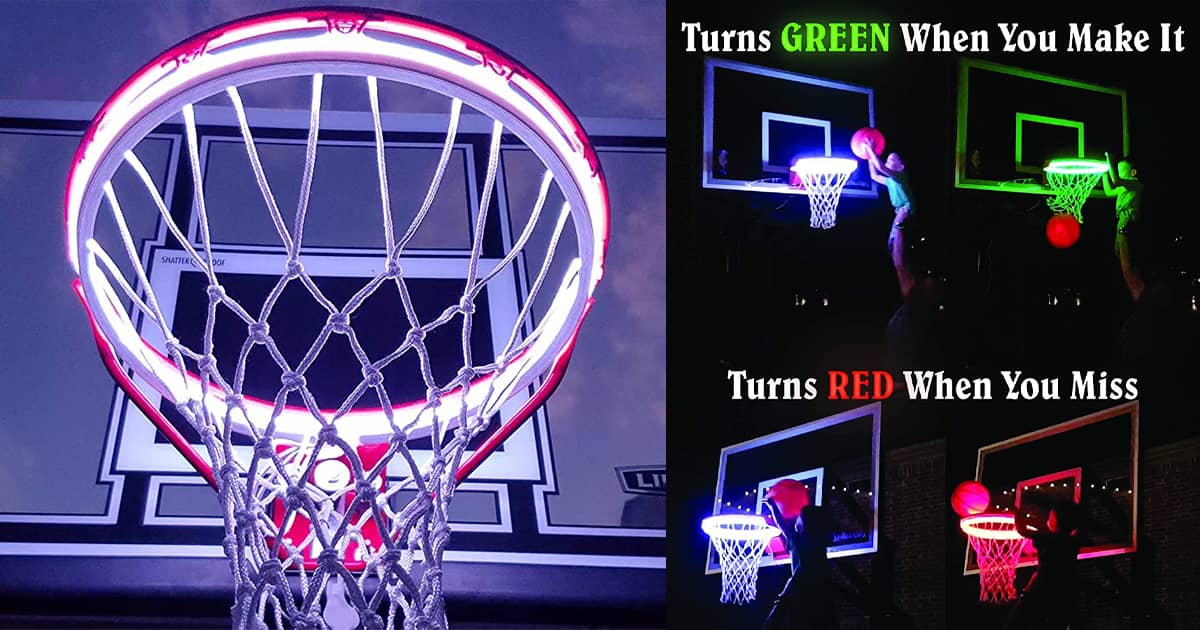Details about   Green Fluorescent Basketball Nets Luminous Basketball Net Sports Night D5P9 