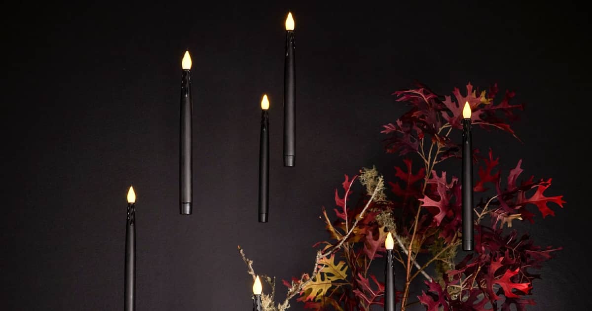 Magical Floating Candle String Lights The Green Head