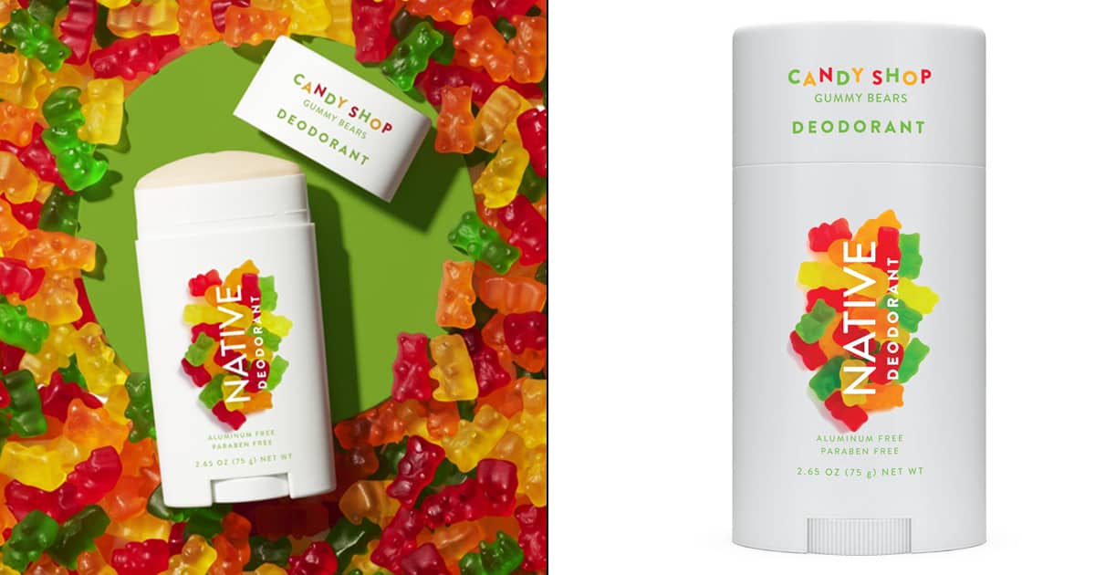 Native Gummy Bears Scented Deodorant The Green Head