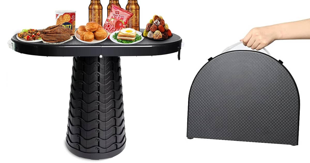 Table Removeable Portable Collapsible Table | The Green Head