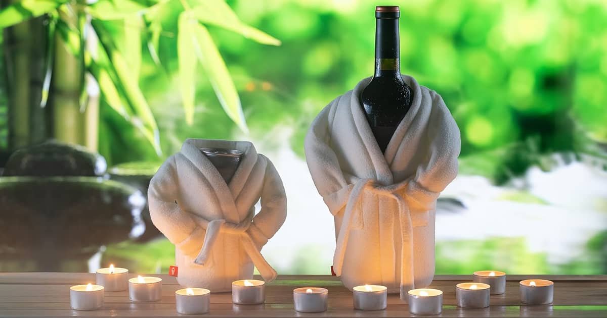 Puffin Drinkwear Insulated Beer Can + Champagne / Wine Bottle Robes ...