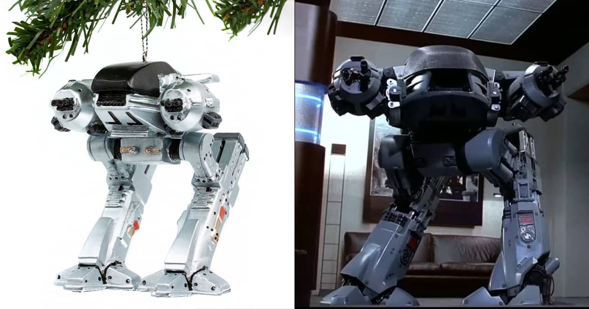 RoboCop ED-209 Christmas Ornament | The Green Head