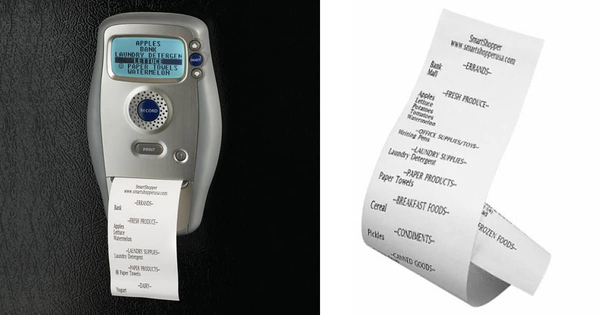 Smart Shopper Voice Recognition Grocery List Organizer The Green Head