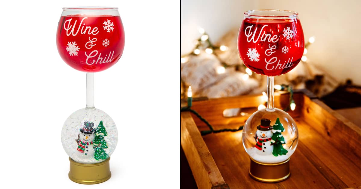 Snow Globe Wine Glass | The Green Head