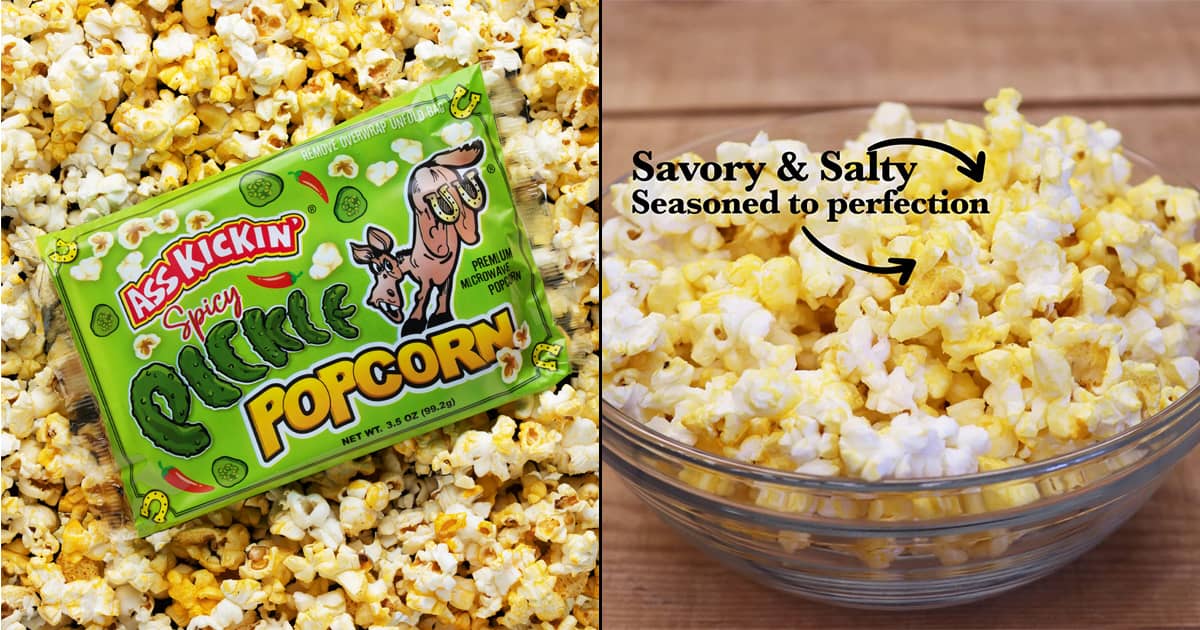 Spicy Dill Pickle Popcorn The Green Head