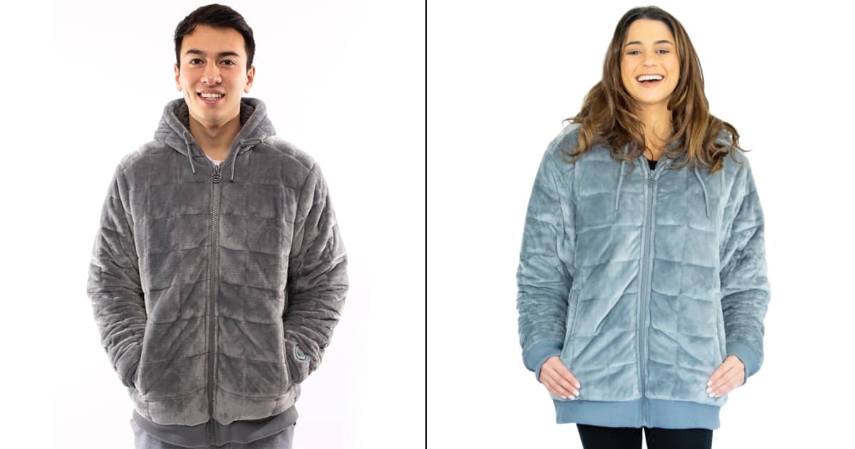 Therahoodie Wearable Weighted Hoodie The Green Head