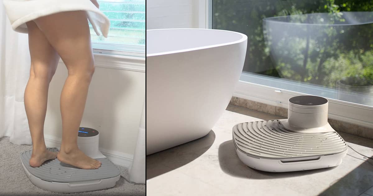 Viatek Body Dryer Blasts Body with 100 MPH Wind for a Quick Dry The