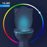 16 Color-Changing Toilet Night Light