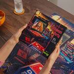 1980s Halloween Pizza Party - 1000 Piece Jigsaw Puzzle