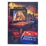1980s Halloween Pizza Party - 1000 Piece Jigsaw Puzzle