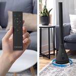 2-in-1 Bladeless Cooling and Heating Tower Fan