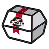 2D Cartoon Burger Box Insulated Sandwich Bag