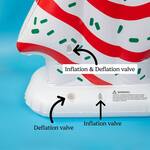 3-Ft Tall Inflatable Little Debbie Christmas Tree Cake