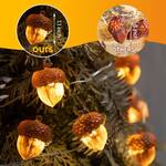 3D Acorn String Lights for Autumn / Thanksgiving