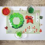 3D Christmas Wreath Puzzle by Number  - 500 Pieces