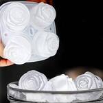 3D Rose Silicone Mold For Ice, Candy, Soap, Candles, Cakes, and More