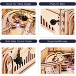 3D Wooden Puzzle Pinball Machine