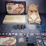 3D Wooden Puzzle Pinball Machine