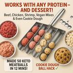 4-in-1 Stainless Steel Meatball Maker