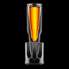 50 Caliber Shot Glass