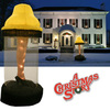 6 Foot Tall Inflatable Leg lamp From A Christmas Story