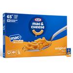 65 Boxes of Kraft Mac and Cheese in a 65-inch Flatscreen TV Box