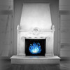 8-Bit Fireplace Art