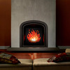 8-Bit Fireplace Art