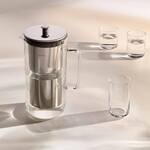Aarke Purifier - Glass and Stainless Steel Water Filter Pitcher