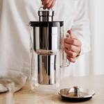 Aarke Purifier - Glass and Stainless Steel Water Filter Pitcher